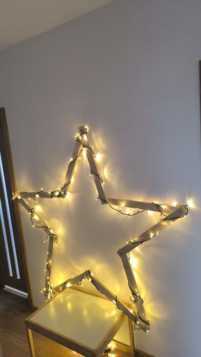 Gwiazda świąteczna, choinka - zewnętrzna/wewnętrzna - ozdoba święta