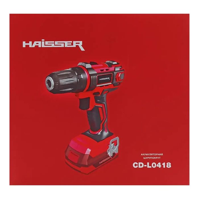 Акумуляторний шурупокрут HAISSER CD-L0418 без АКБ