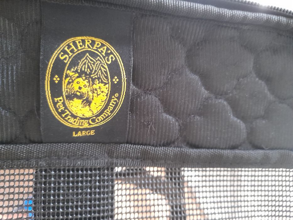 Transportadora de gato dobrável e impermeável