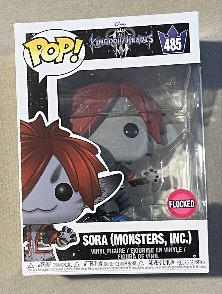 Sora (Monster's INC.) 408 Flocked Kingdom Hearts Funko POP