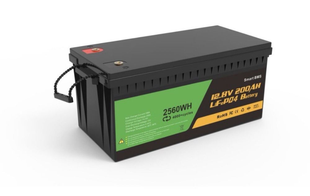 Акумулятор LiFePO4 12V / 12,8V 100 A/h  BMS комірки класу А фірми CATL