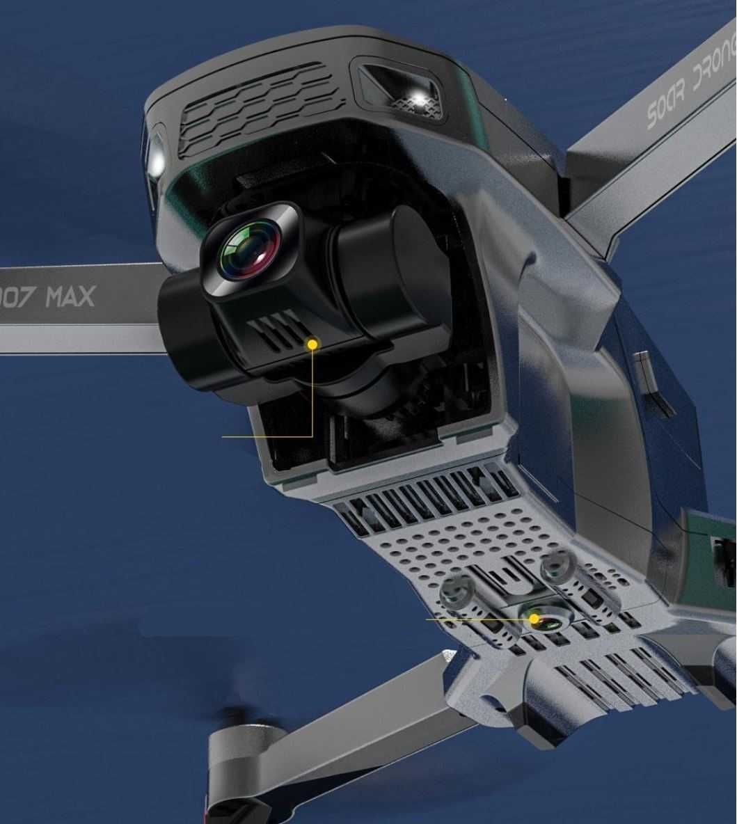 Dron SG907 MAX gimbal 4K GPS 2-kamery app torba NOWY PL 24h