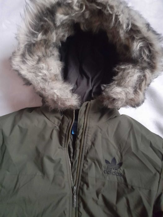 kurtka zimowa meska bomberka adidas super stan