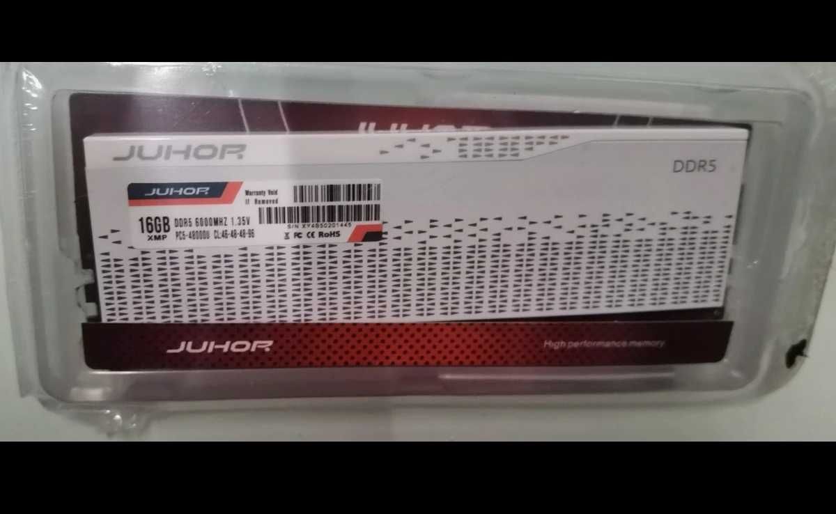 Memória ram ddr5 16gb