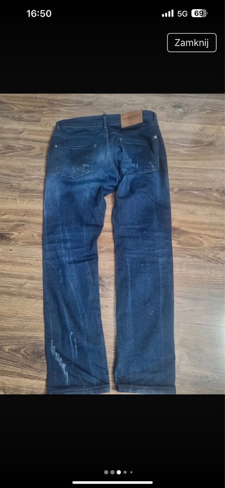 Spodnie meskie firmy Dsquared2
