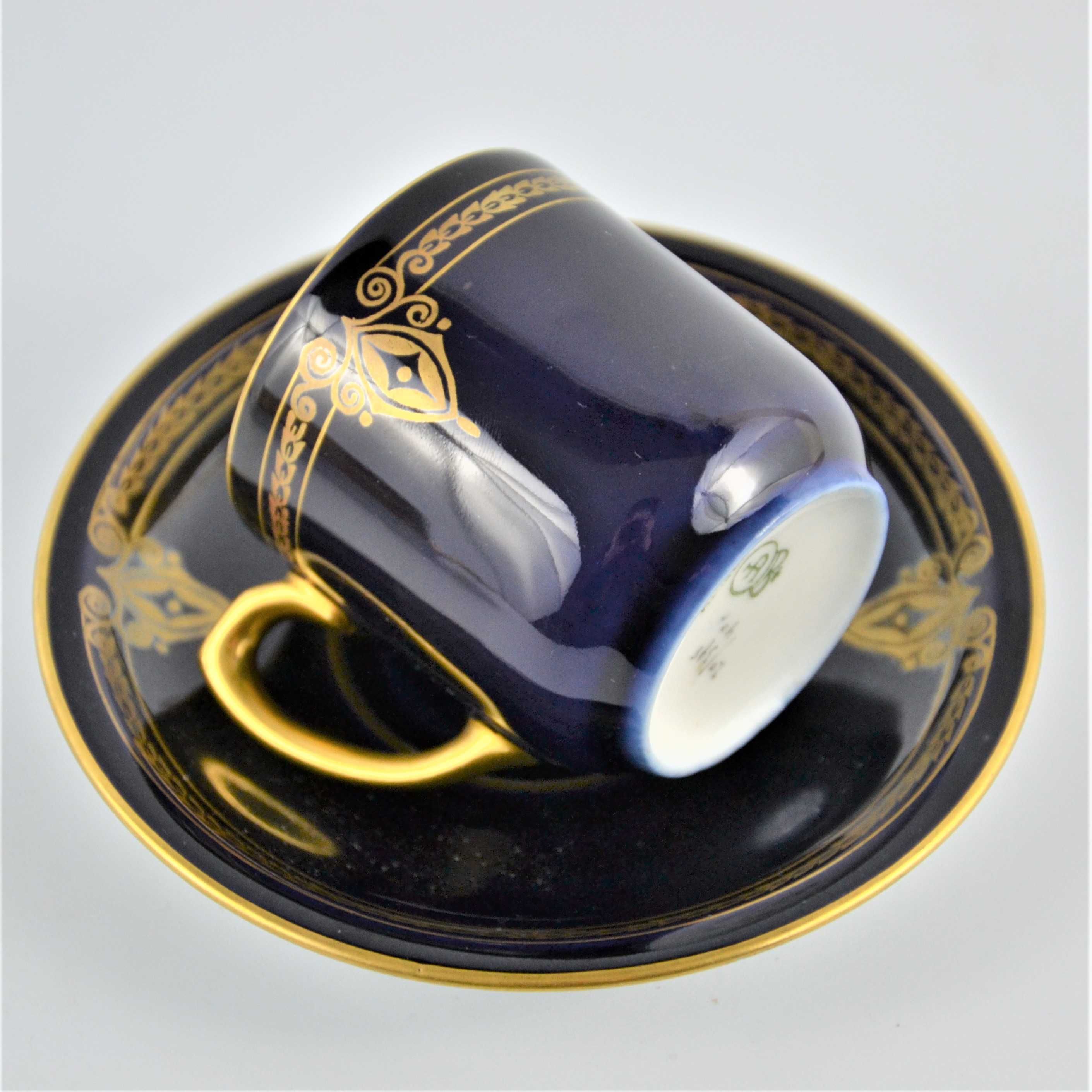 Filiżanka demitasse Fraureuth Saksonia 1899/1926