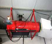 Gerador de calor portátil a gasóleo ANTARES 80P