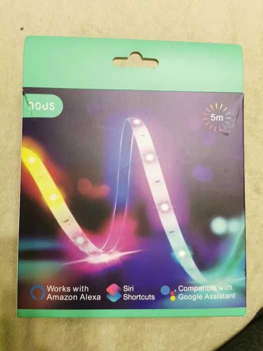 Lampki LED WiFi Google Siri Alexa inteligentne