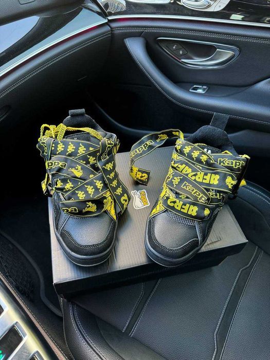 Кросівки Kappa Fatty Black/Yellow premium