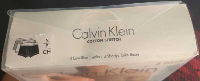 Calvin Klein Conjunto de 3 cuecas boxer para homem