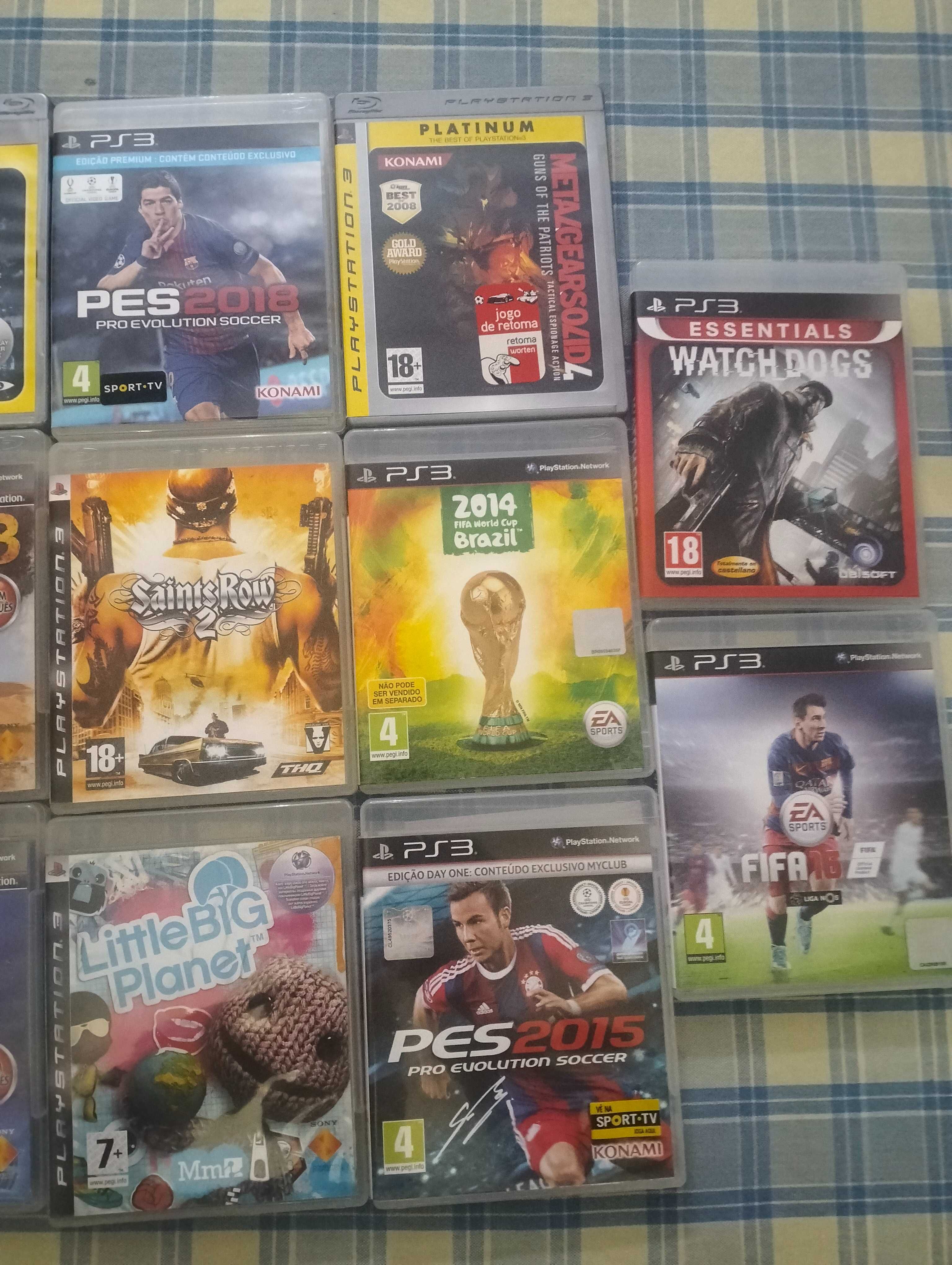 Jogos PS3 com pouco uso