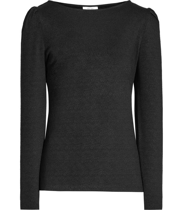 REISS Erol Long-sleeved Jersey Top
