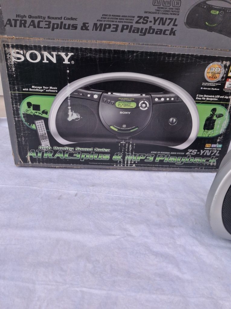 Магнитола Personal Audio System ZS-YN7L SONY