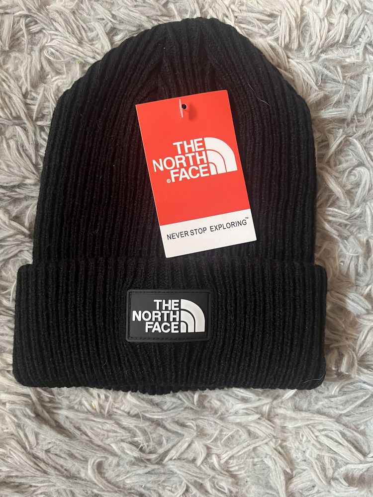 Czarna czapka tnf the north face drill drip