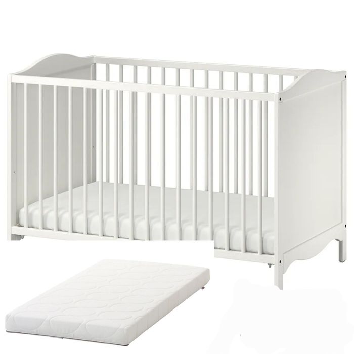 Berço + colchão ikea
