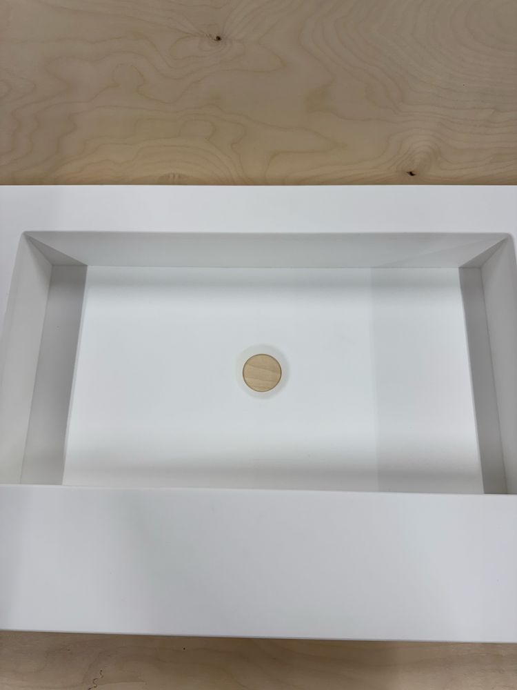 Umywalka z blatem SOLID SURFACE