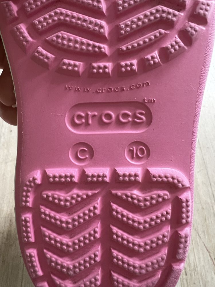 Kalisze Crocs różowe roz C 10