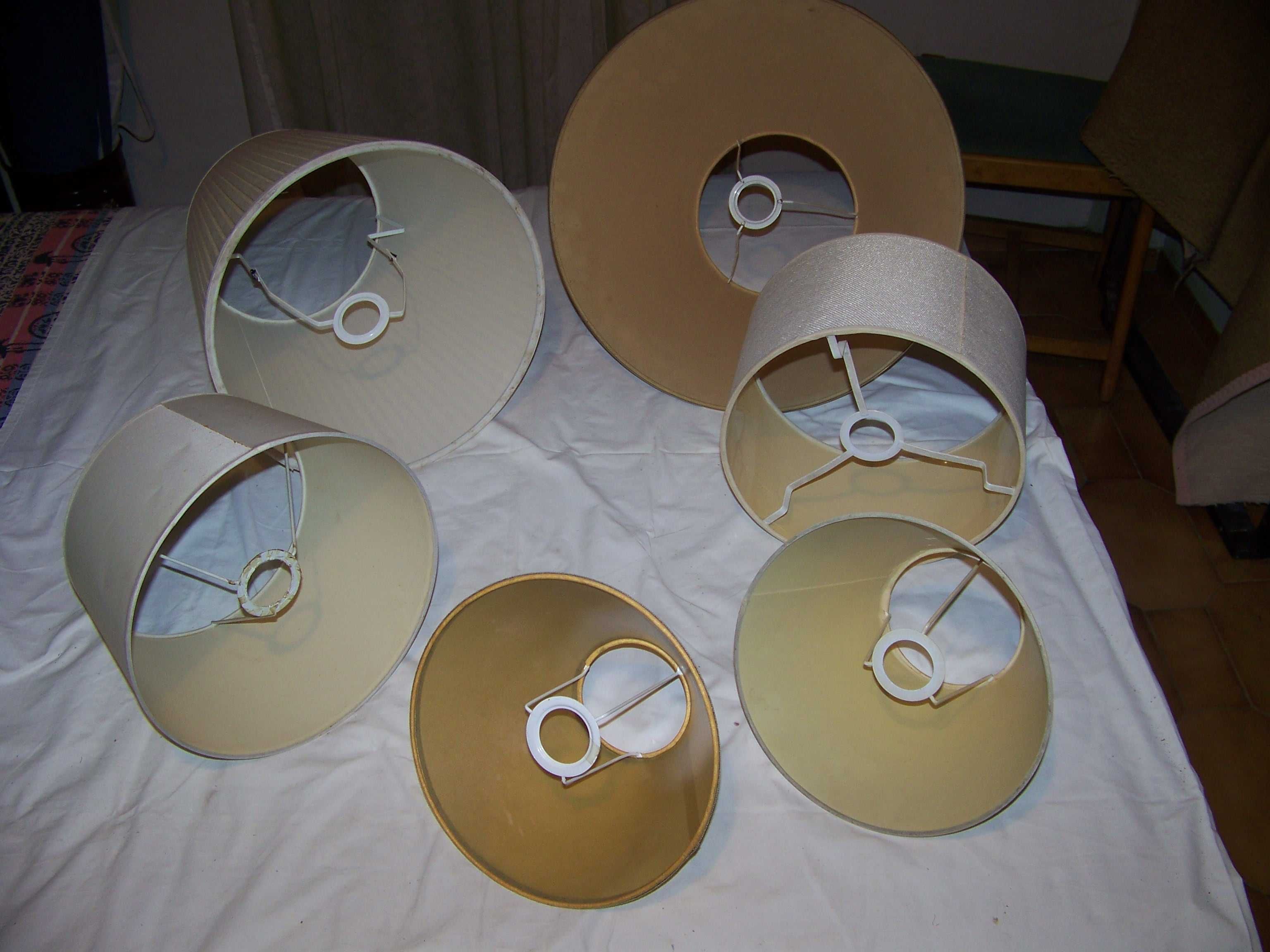 Abajures para candeeiros de mesa