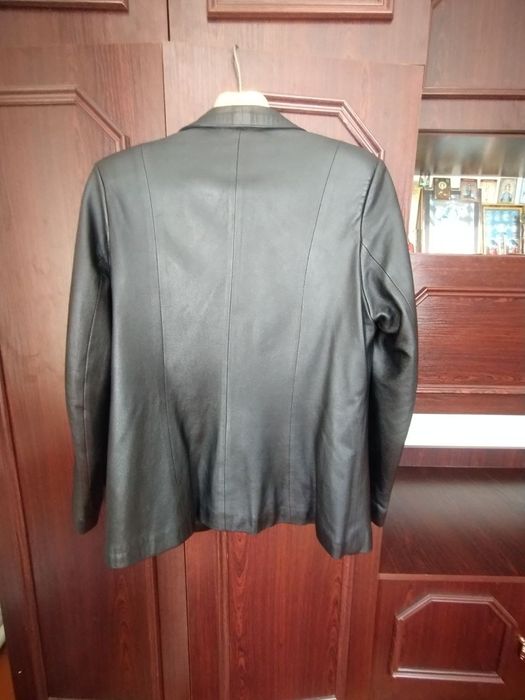 куртка шкіряна 2 xl carisma кожаная куртка