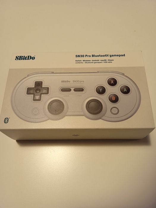 8Bitdo SN30 Pro USB Gamepad Gray Edition - Gamepad - Nintendo Switch