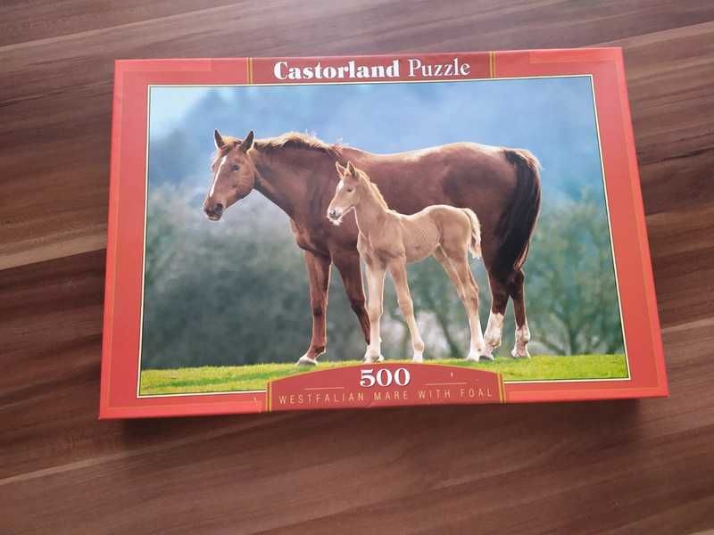 puzzle castorland konie