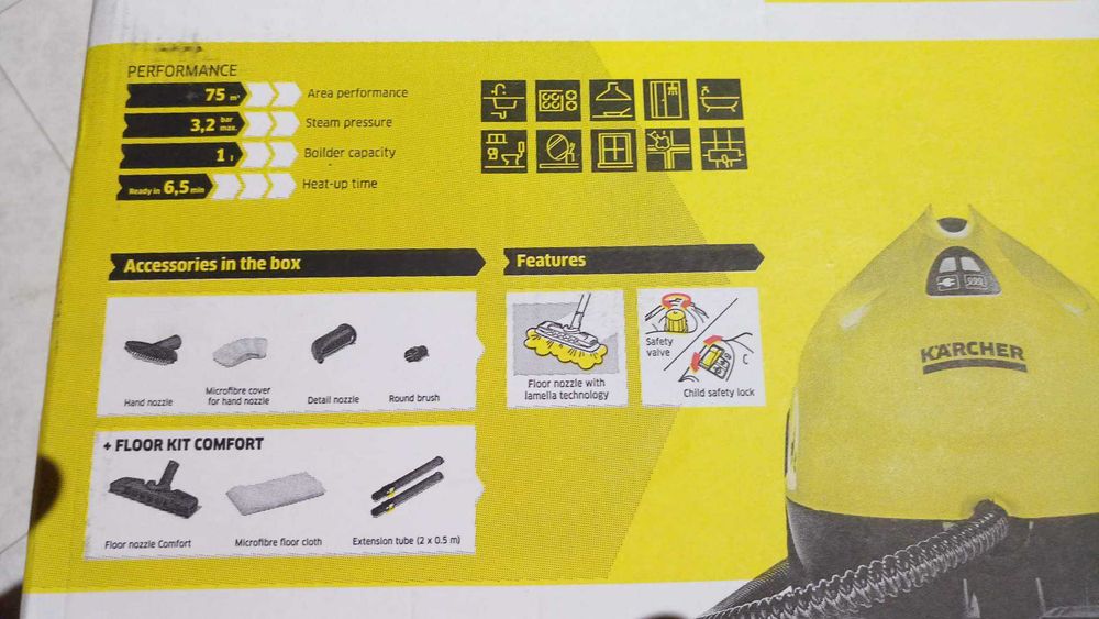 Myjka parowa karcher