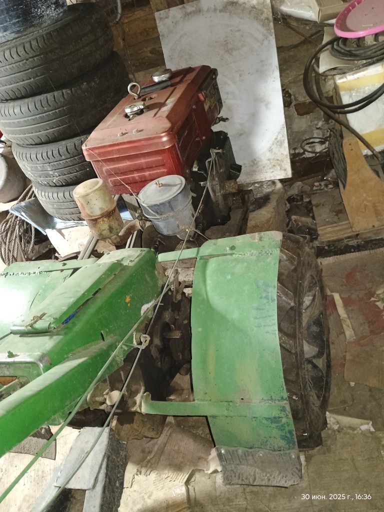 Мотоблок з прицепом 8 к.с