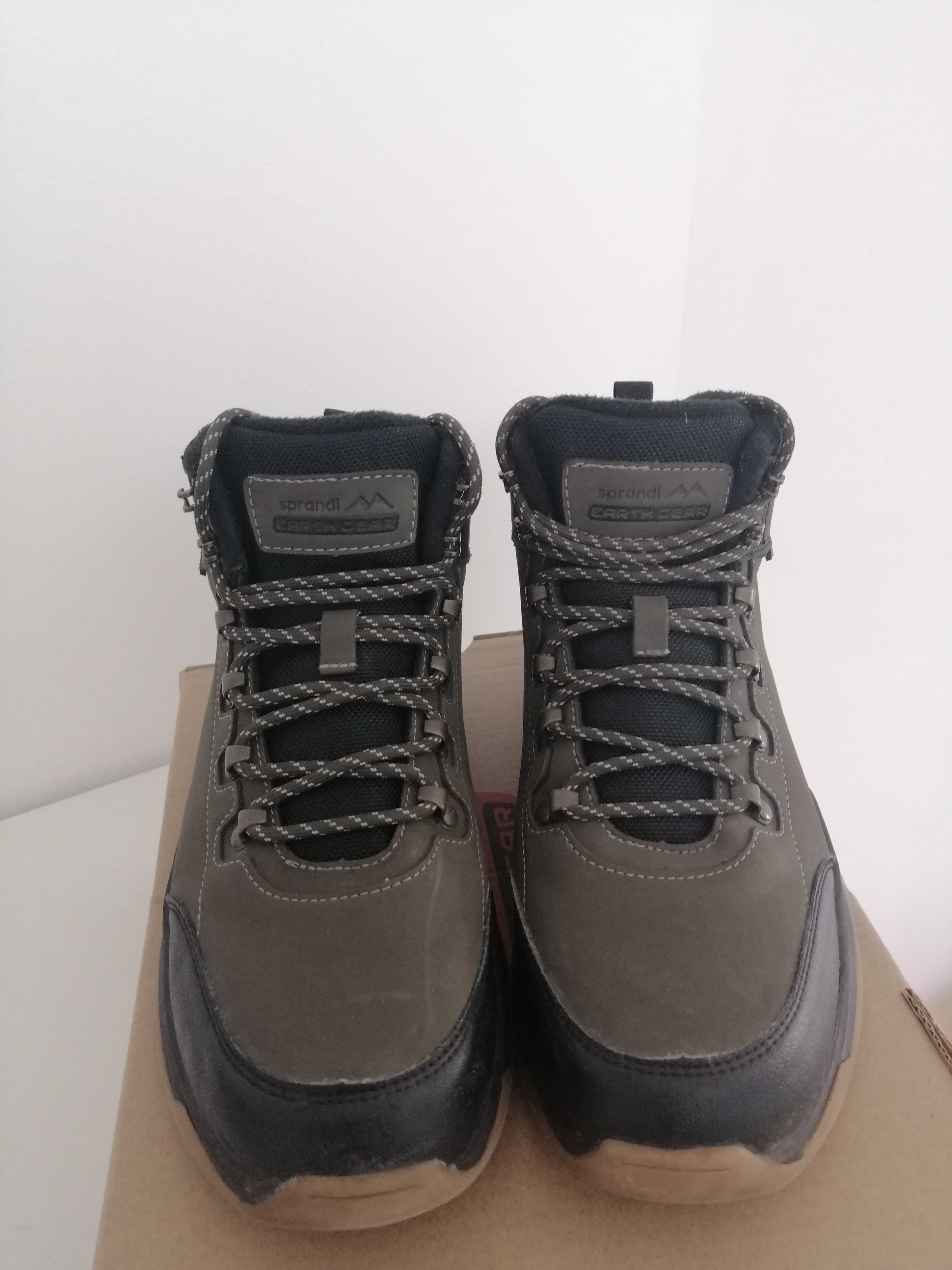 Buty zimowe SPRANDI EARTH GEAR khaki rozm.41