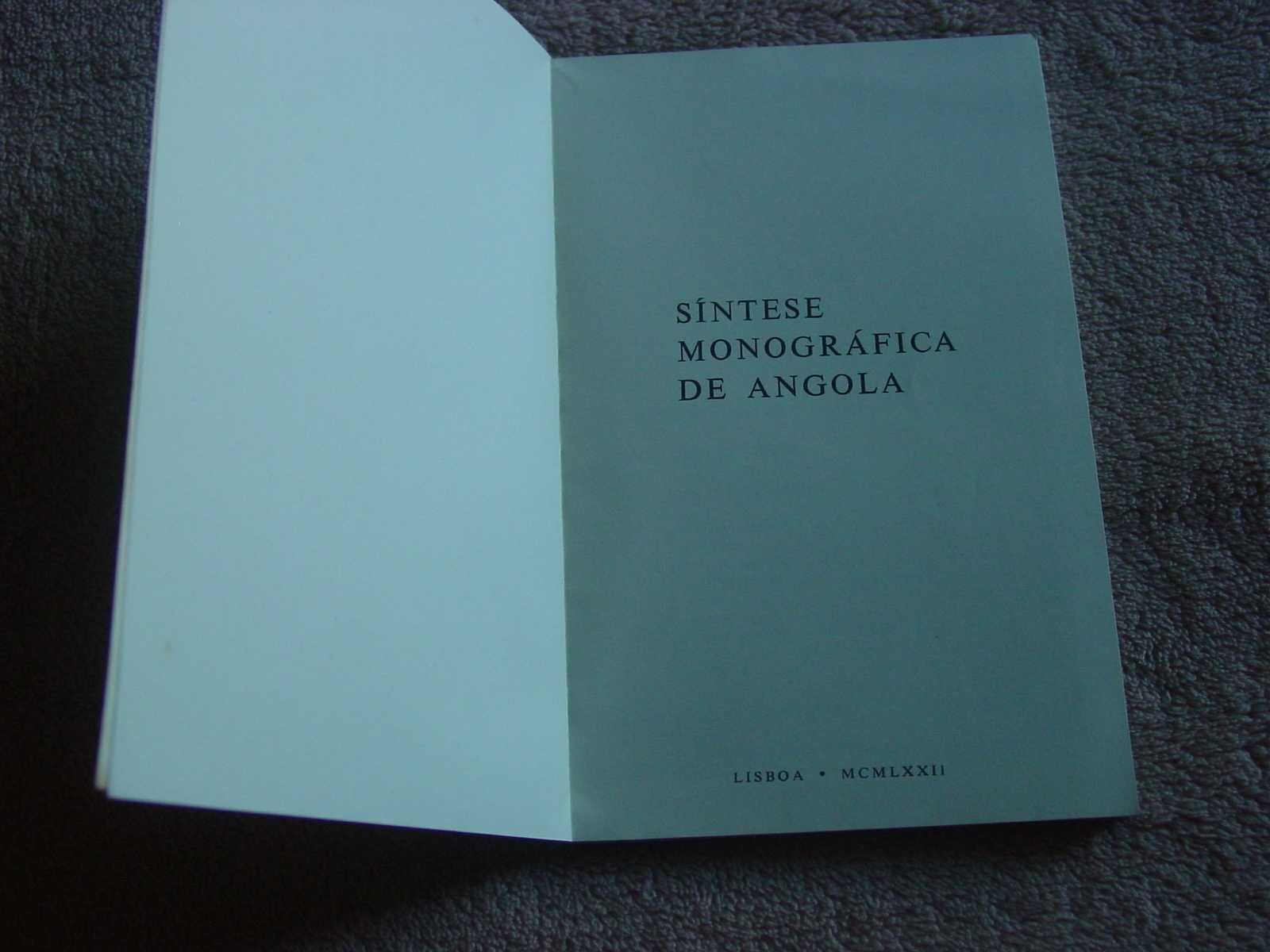 Livro " Província de Angola" - síntese monográfica do Estado Novo