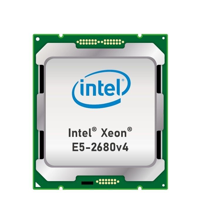 Процессор Intel Xeon E5 2680 v4 2.4-3.3 GHZ, 14 ЯДЕР, 35MБ КЭШ.