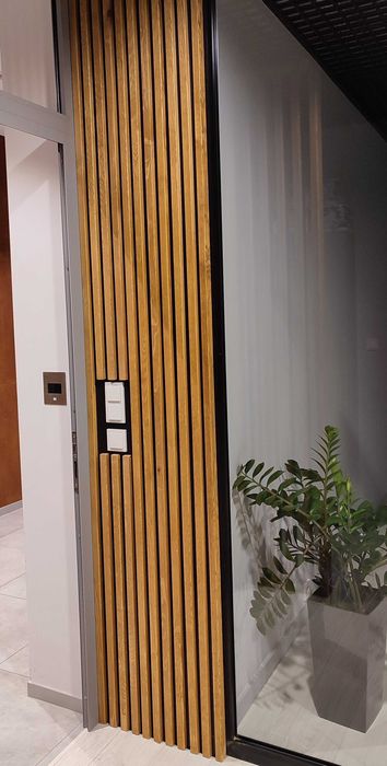 Lamele na ścianę, dekoracyjne (z prawdziwego drewna), nie mdf