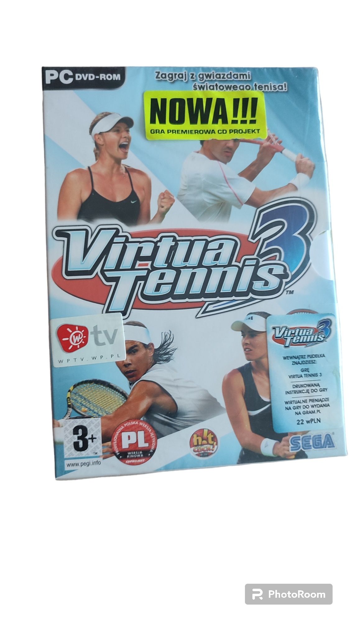 Gra  Virtua Tennis na PC