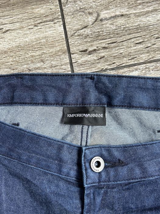 Męskie spodnie Jeansowe Stretch EMPORIO ARMANI Elastyczne r. W 40 L 32