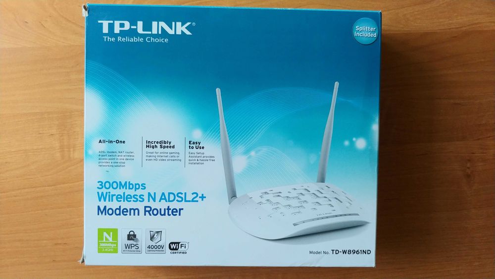 Router TP-Link TD-W8961ND ADSL2+