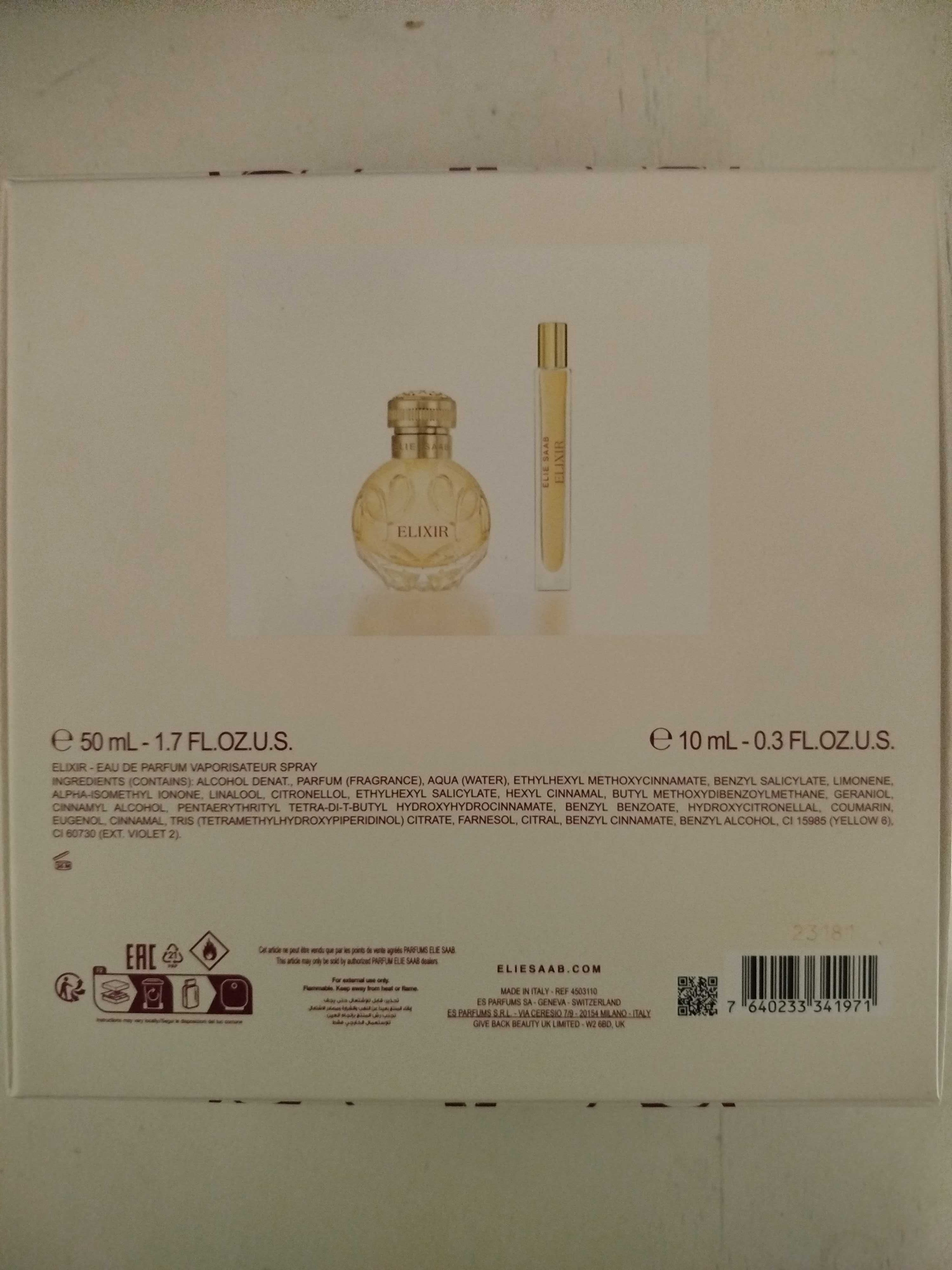 Elie Saab Elixir
Набір (edp/50ml + edp/mini/10ml)