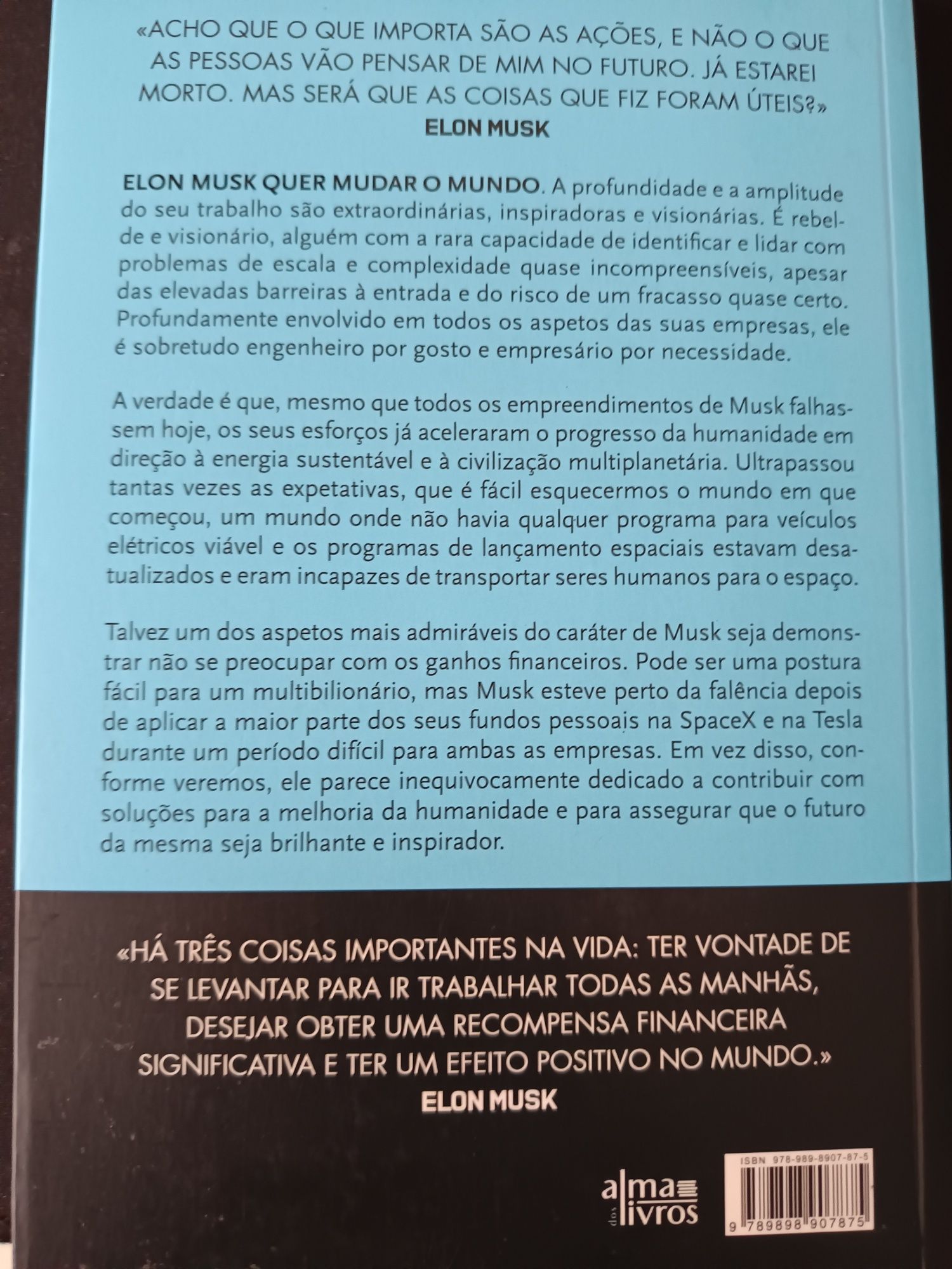 Livro de Elon Musk