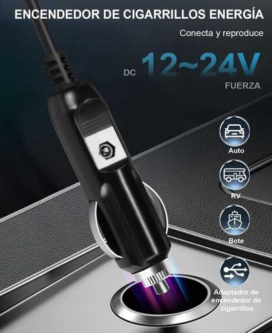 Conjunto Duche Campismo 12V e 24V