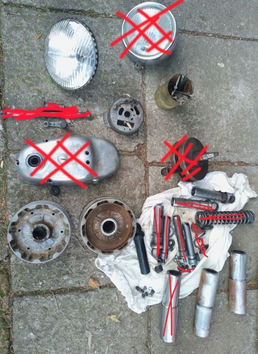 Фара на мотоцикл Восход