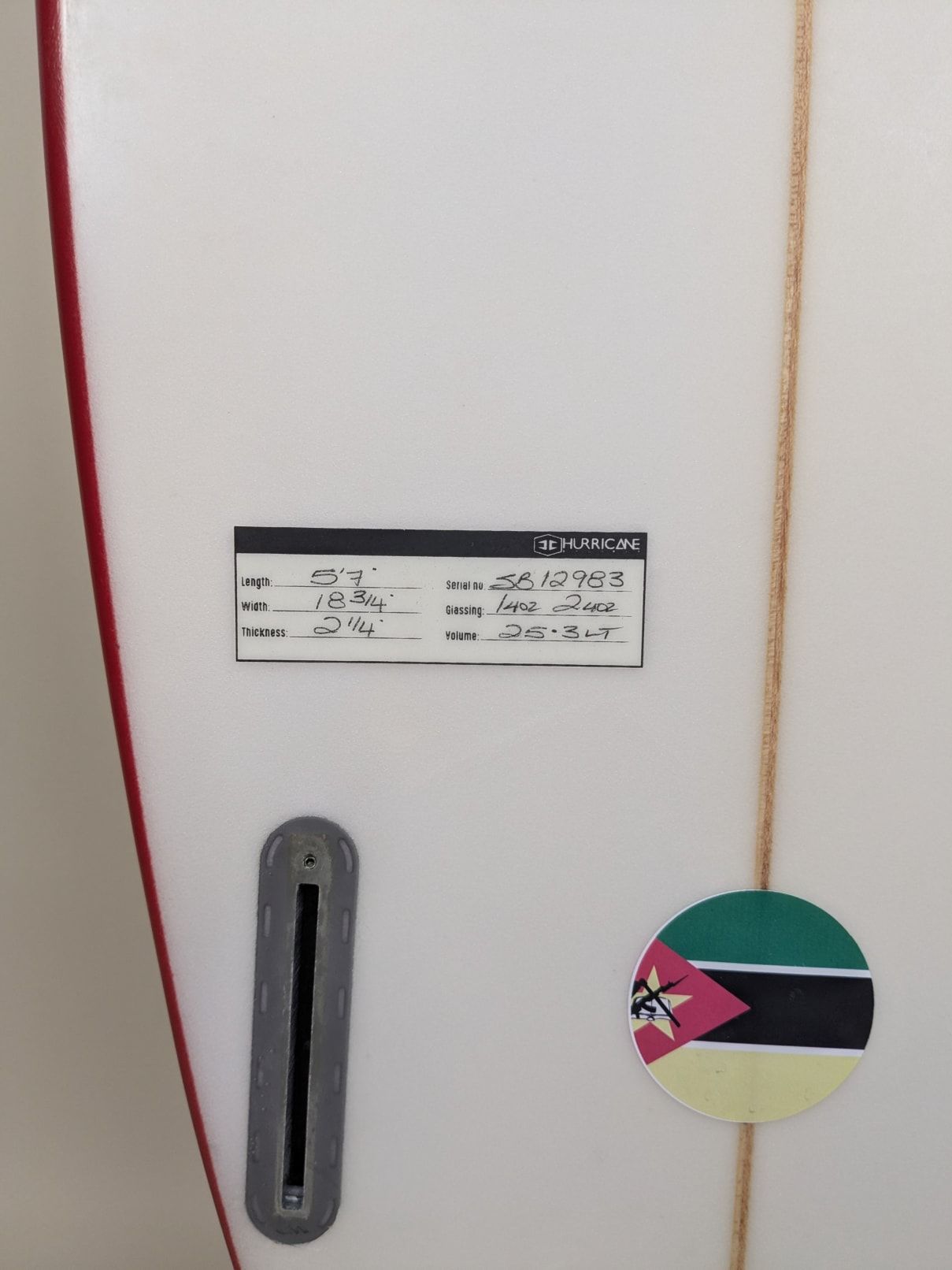 Prancha de Surf - Hurricane Lunatic 2.0 5'7''