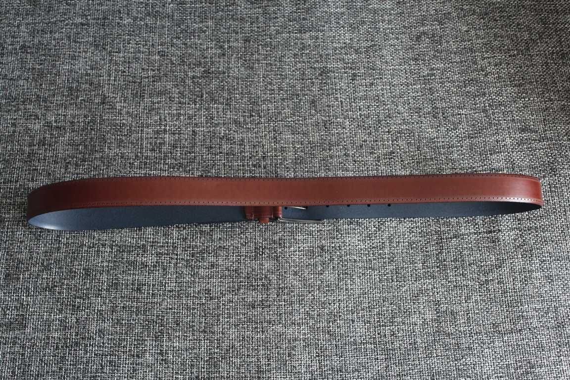 Ремінь шкіряний NEXT Signature Brogue Belt Оригінал Italy W45-51