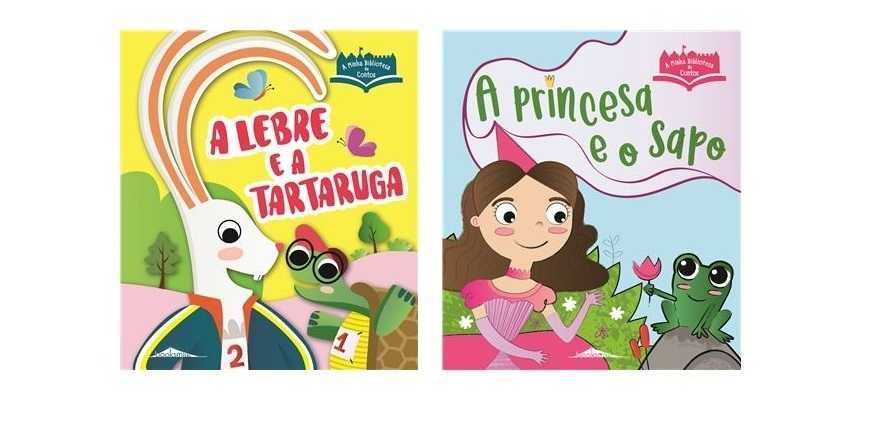 A Minha Biblioteca de Contos: A Lebre e a Tartaruga/ Princesa e o Sapo