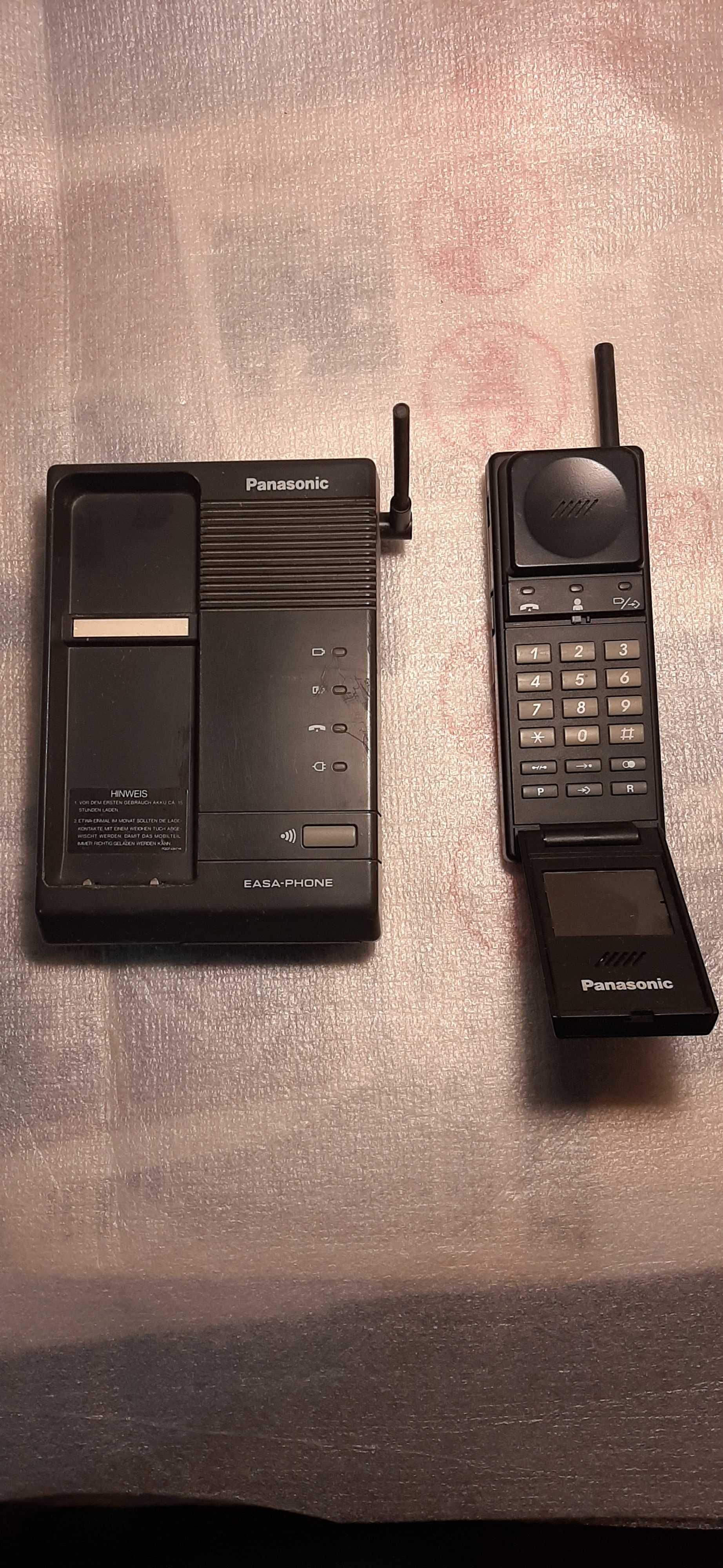 Ретро радіотелефон з 1990х Panasonic KX-T9000BSH (Без БЖ та АКБ блоку)