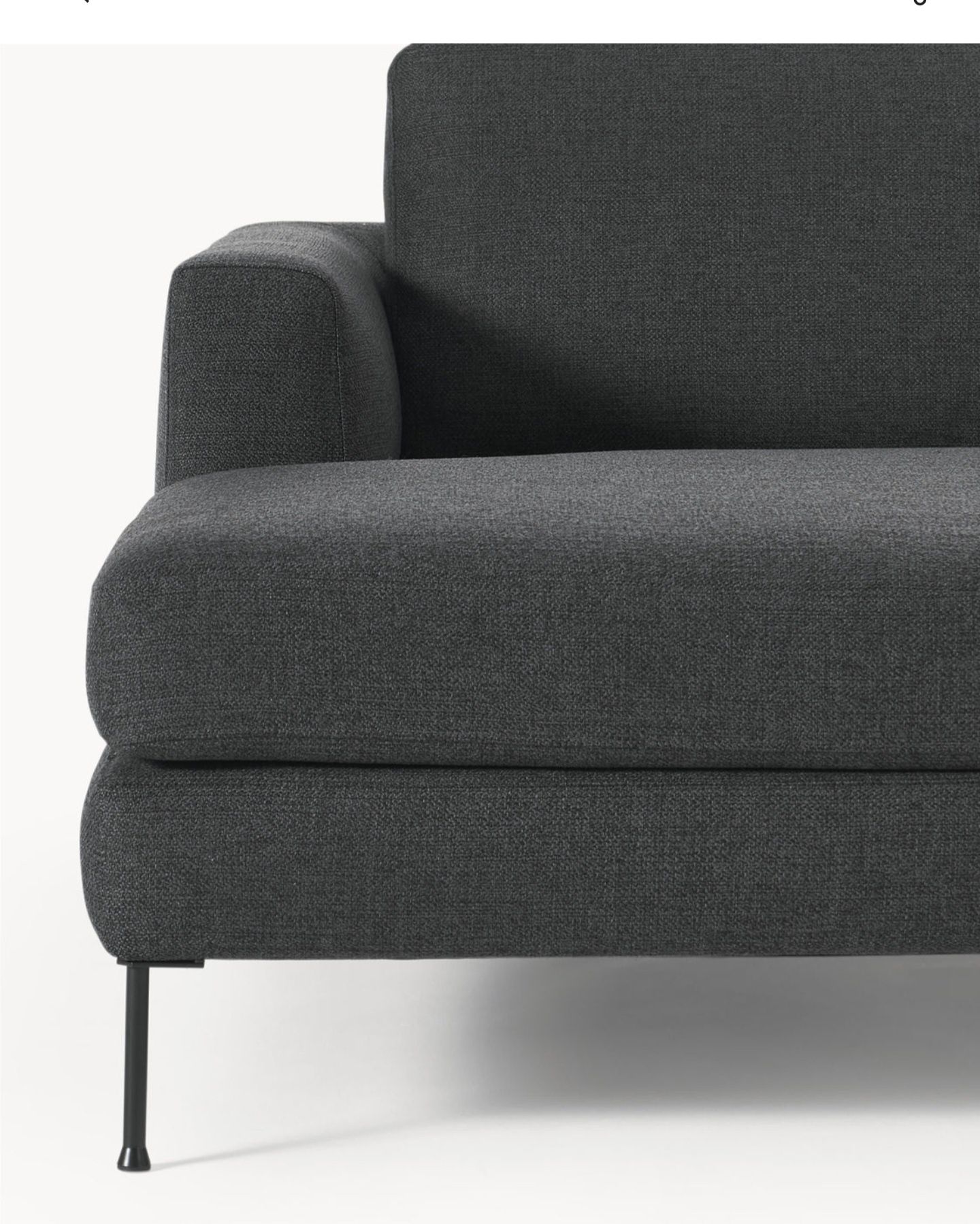 Sofa narożna Cucita 3-osobowa lewostronna Westwing