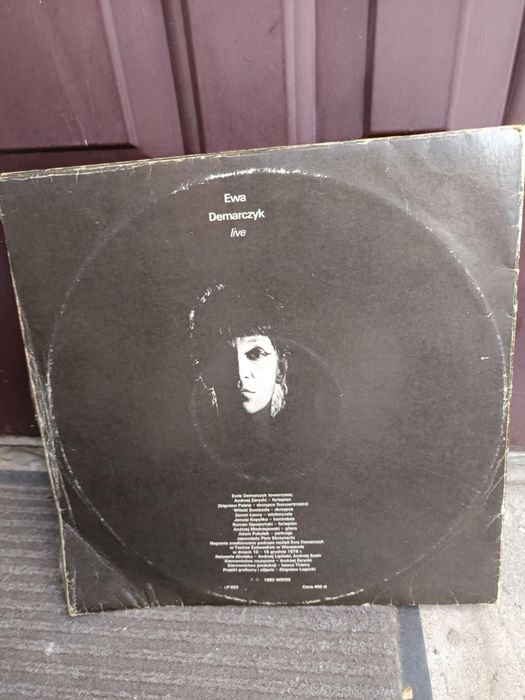 Stary vintage Dwupłytowy album winyli Ewy Demarczyk