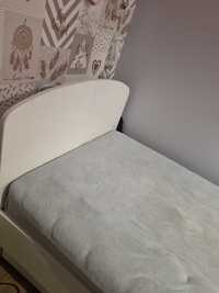 Łóżko pojedyncze malowane na biało