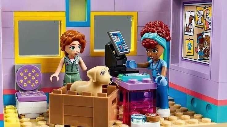 НОВЫЙ Лего Френдз Lego friends 41727 Спасательный центр собачек
