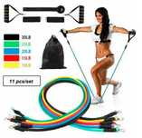 Ekspander gumowy do ćwiczeń Gumy oporowe Fitness Zestaw 5 szt