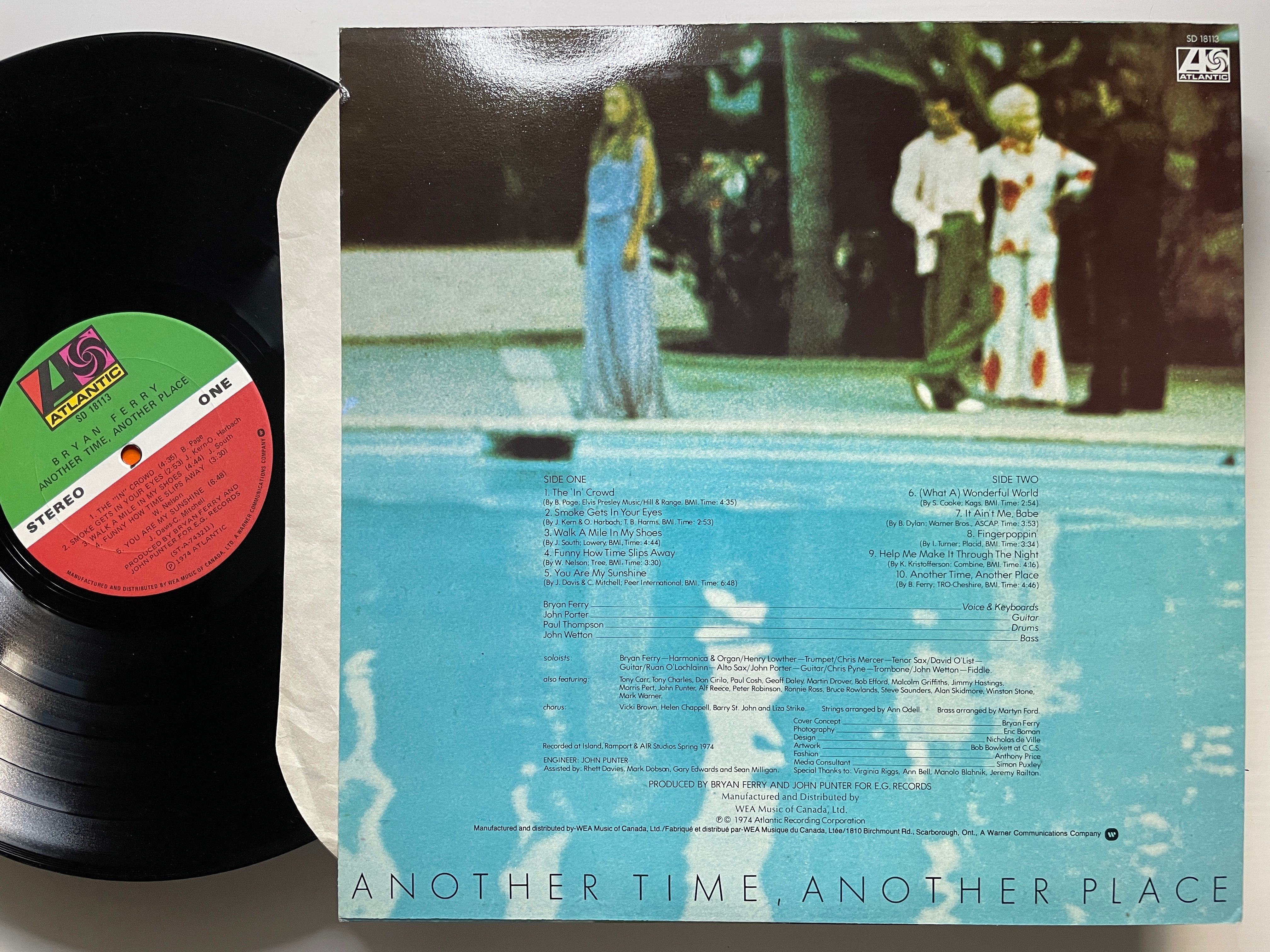 Bryan Ferry Another Time, Another Place [stan: EX] c1