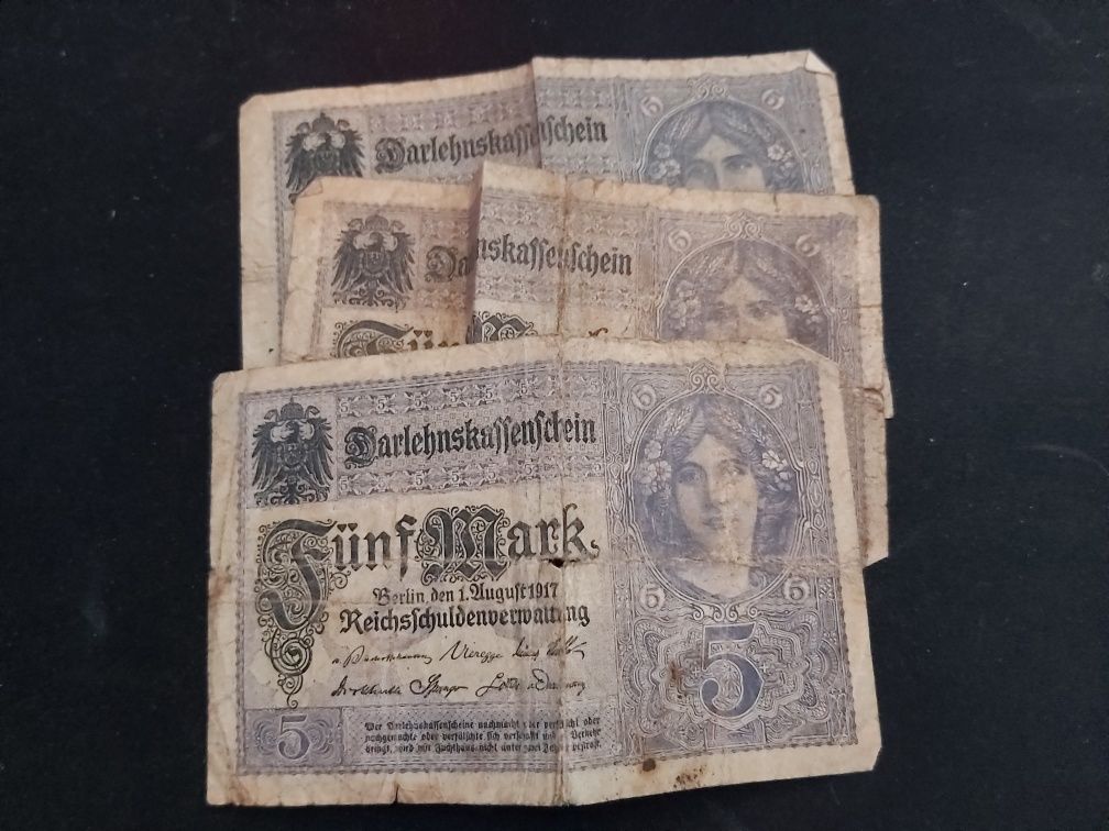 Sprzedam stare banknoty polskie i niemieckie