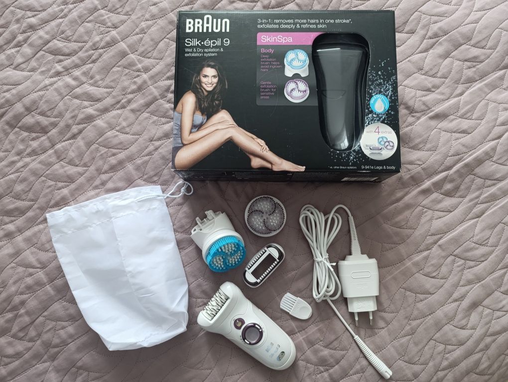 Епілятор Braun Silk-epil 9 SkinSpa 9-941e